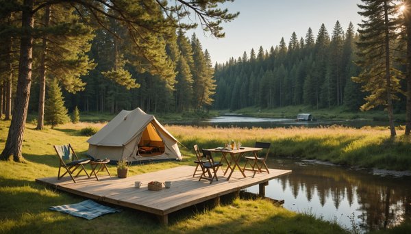 Où réserver un emplacement de camping nature en france ?