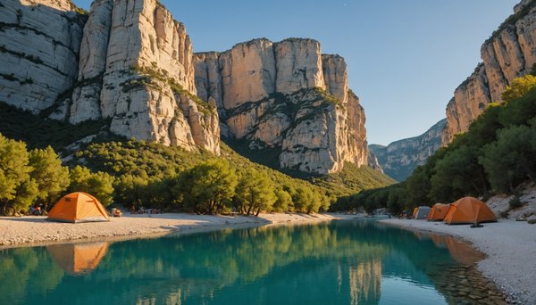 Le guide du camping nature dans les gorges du verdon