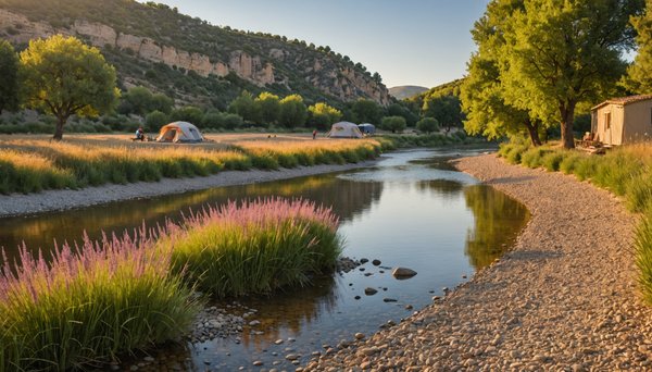 Paysages naturels aude : rivières et reliefs majeurs du territoire avec le camping l'olivigne