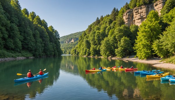 Les activités aquatiques incontournables dans les campings de l'aveyron avec le camping le caussanel