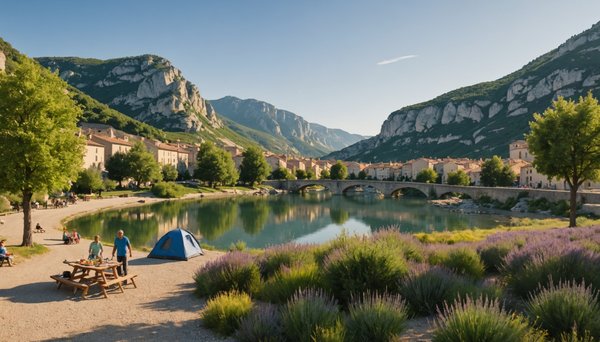 Activités et patrimoine à sisteron : nature et culture  avec le camping les deux soleils