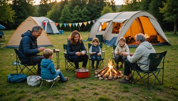 Camping familial auvergne guide : séjour nature en famille