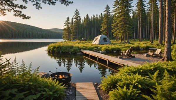 Séjour camping étang pêche guide : activités et cadre